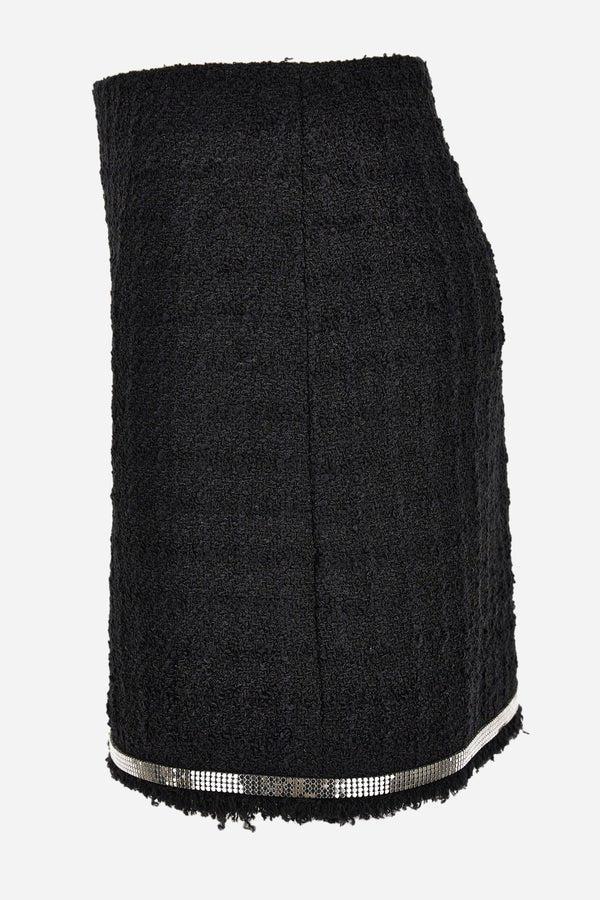 Skirt In Responsible Heritage Textured Tweed Light Weight