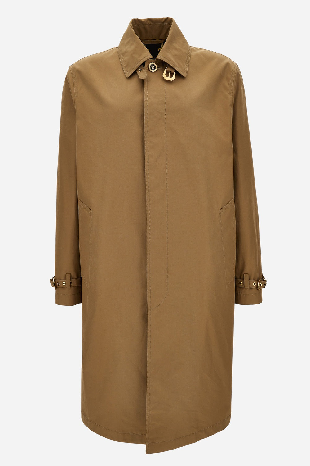 Trench/Parka In Lightweight Gabardine Fabric