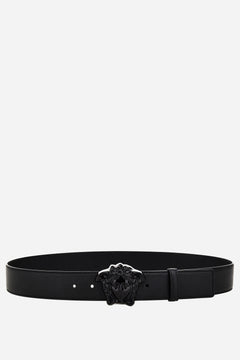 La Medusa Belt 4 Cm In Grany Calf Leather