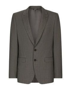 SINGLE-BREASTED MARTINI DRESS IN STRETCH WOOL