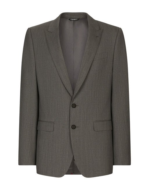 SINGLE-BREASTED MARTINI DRESS IN STRETCH WOOL