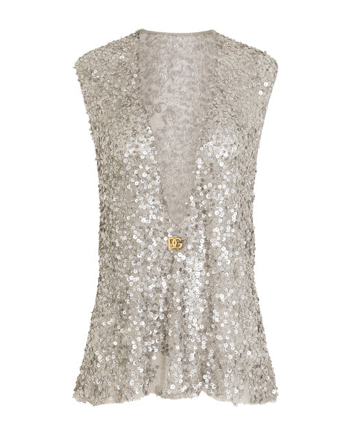 SEQUINED TOP