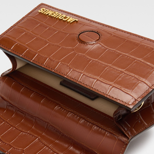 The Bambino Light Brown Croco