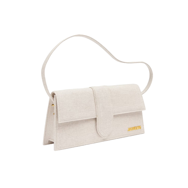Bambino Long Light Greige Linen -  Jacquemus