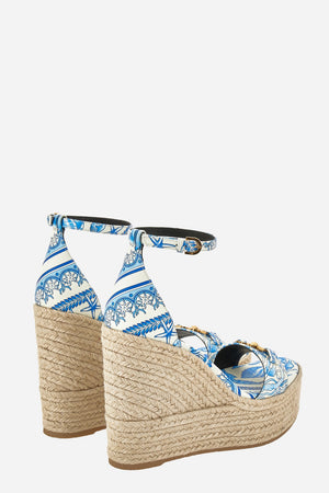Medusa 95 Espadrilles In Calf Leather
