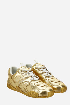 Galaxia Sneaker In Laminated Lamb Leather