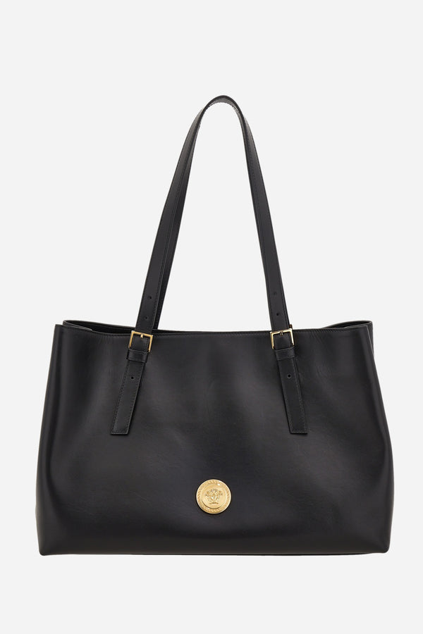 Smooth Icon Tote In Calf Leather