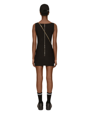 SPANDEX JERSEY MINI DRESS DGVIB3