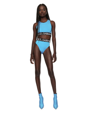 HALTERNECK BIKINI WITH BRANDED ELASTIC