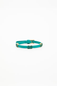 Bracciale Vlogo Signature Valentino Garavani In Pelle E Cristalli 