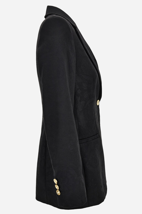 Informal Jacket In Wool Baroque Tailoring Fabric
