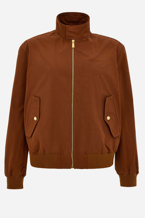 Blouson In Poplin Compact Cotton-Versace Embroidery