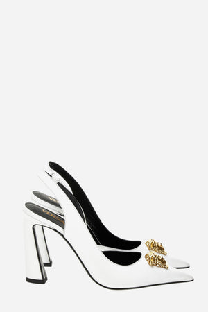 La Medusa Sling Back  In Calf Leather
