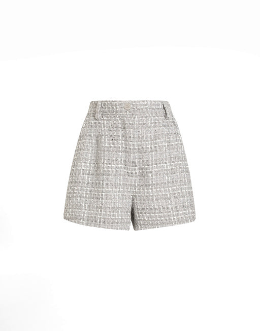 BOUCLÉ LAMÉ SHORTS