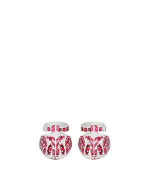 PRINTED NAPPA LEATHER BALLET FLATS