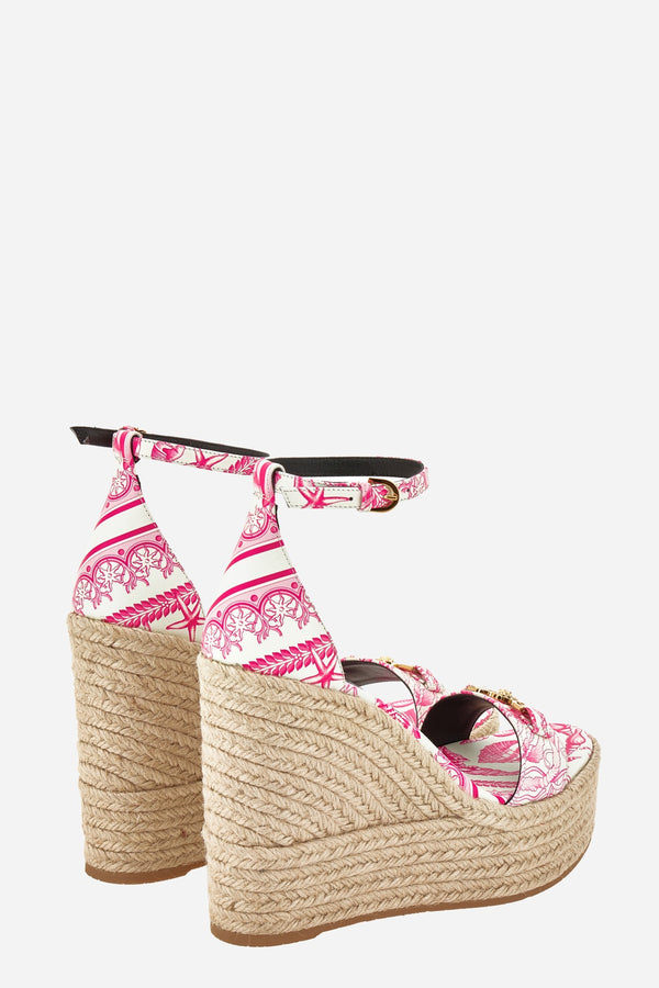 Medusa 95 Espadrilles In Calf Leather