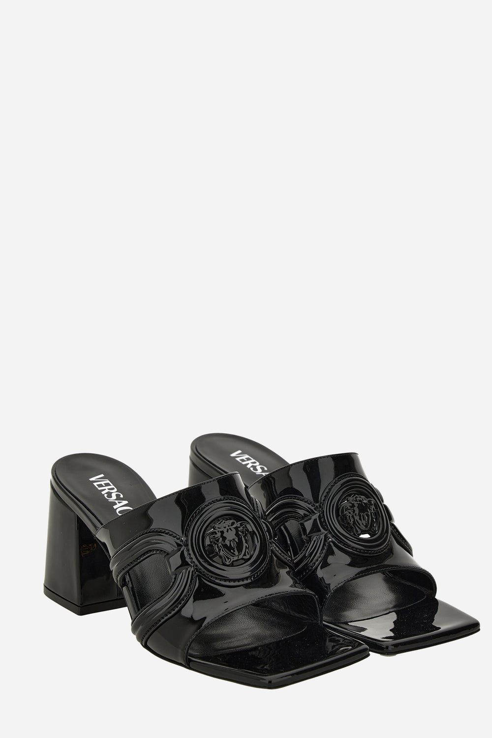 Medusa 95 Mule In Patent Leather
