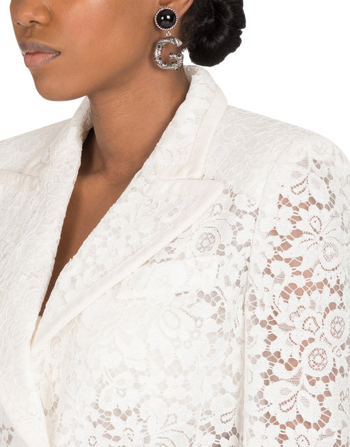 LACE JACKET WITH EDGE DETAILING