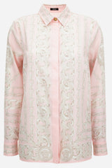 Formal Shirt In Twill Poly Medusa Chain Print