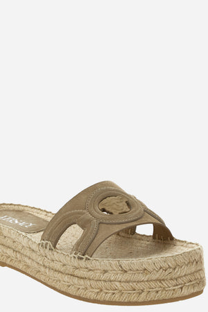 Medusa 95 Espadrilles In Calf Leather