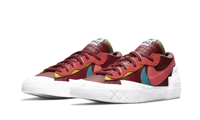 Nike Blazer Low Sacai Kaws Red - DM7901-600