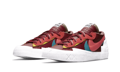 Nike Blazer Low Sacai Kaws Red - DM7901-600