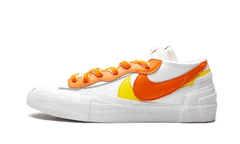 Blazer Low Sacai Blanco Magma Naranja