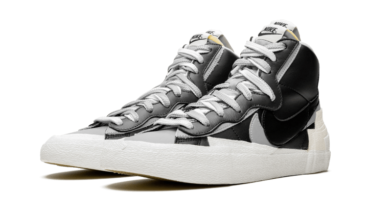 Nike Blazer High Sacai Black Grey - BV0072 002