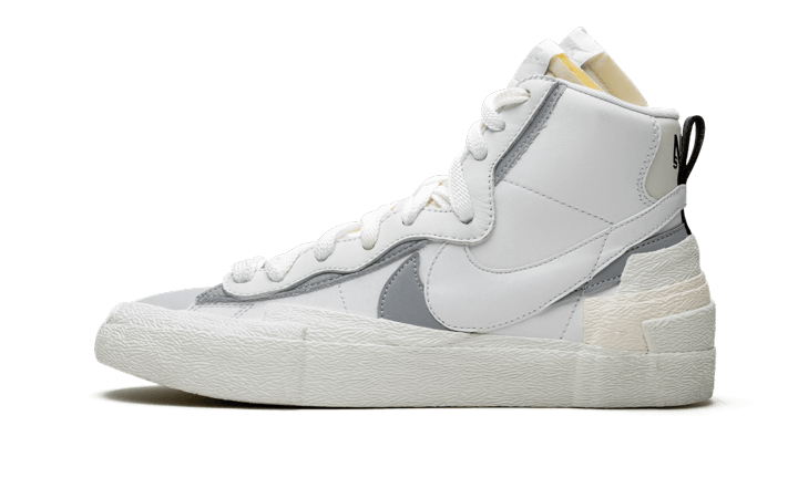 Nike Blazer High Sacai White Grey - BV0072 100