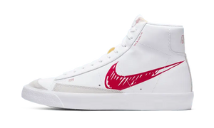 Nike Blazer Mid Sketch Red Swoosh - CW7580-100