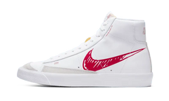 Blazer Mid Sketch Red Swoosh