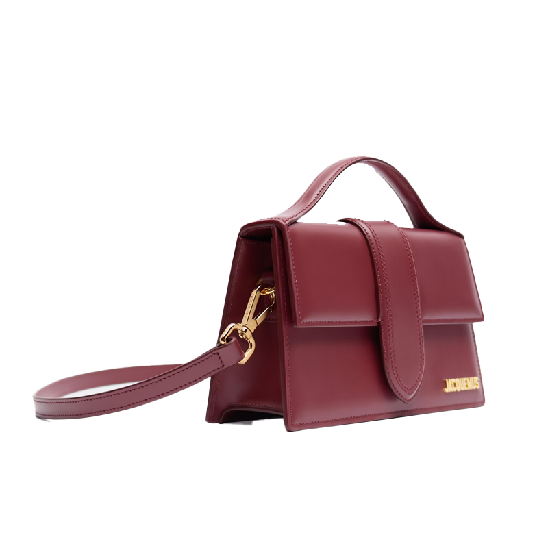 Jacquemus Grand Bambino Dark Burgundy