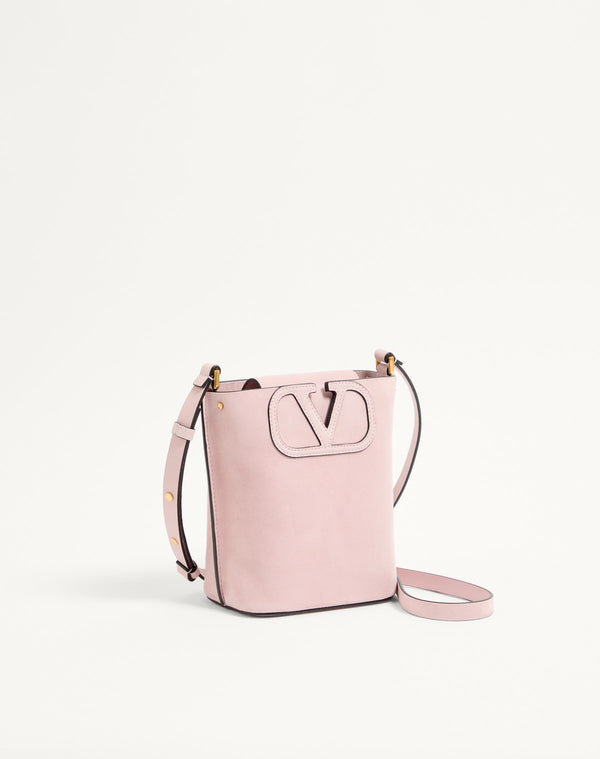 Borsa Piccola A Secchiello Fill Me In Suede