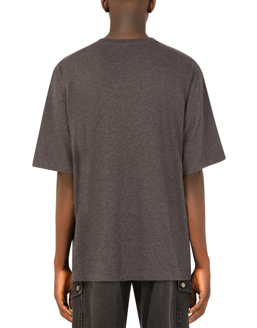 COTTON T-SHIRT WITH DG PATCH