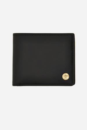 Icon Bifold Wallet W/Coin Pocket In Calf Leather