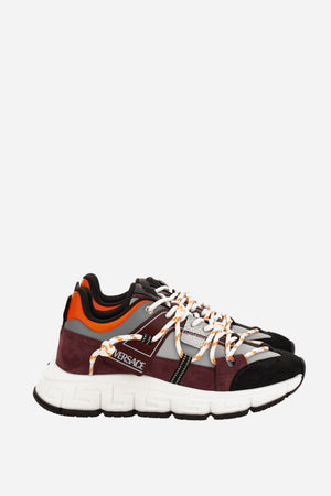 Urban Hike Sneaker In Split Leather-Fabric-Calf Leather