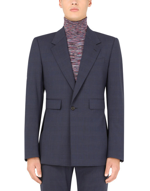 STRETCH GLEN PLAID WOOL SICILIA-FIT SUIT