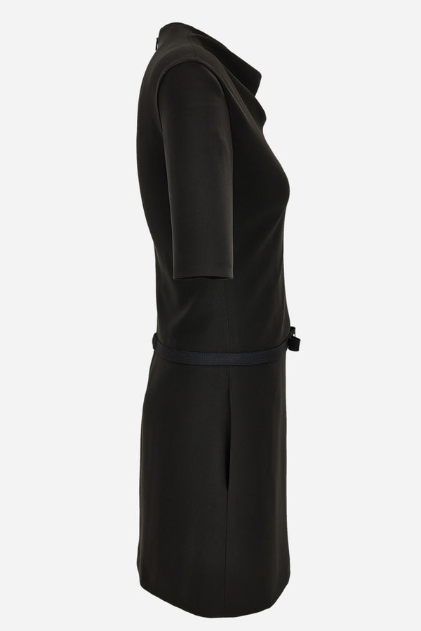 Dress In Viscose Mix Cady