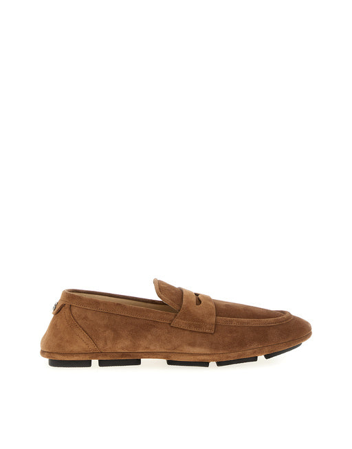 SUEDE LOAFERS