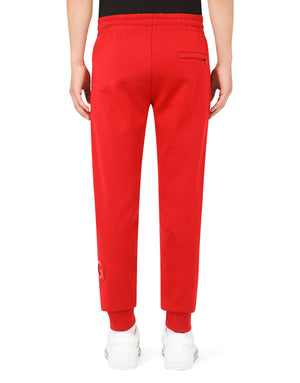 JERSEY JOGGING PANTS WITH DG PATCH