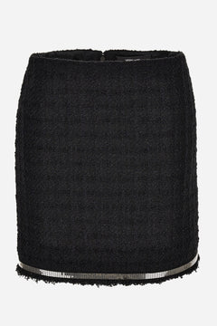Skirt In Responsible Heritage Textured Tweed Light Weight
