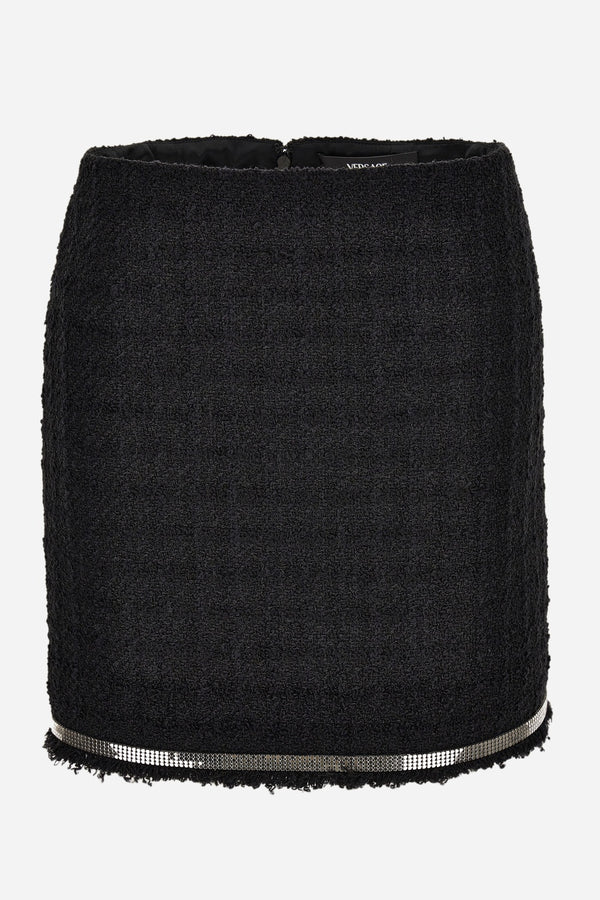 Skirt In Responsible Heritage Textured Tweed Light Weight