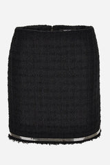 Skirt In Responsible Heritage Textured Tweed Light Weight