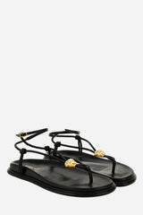 La Medusa Sandal T.10 In Lamb Leather