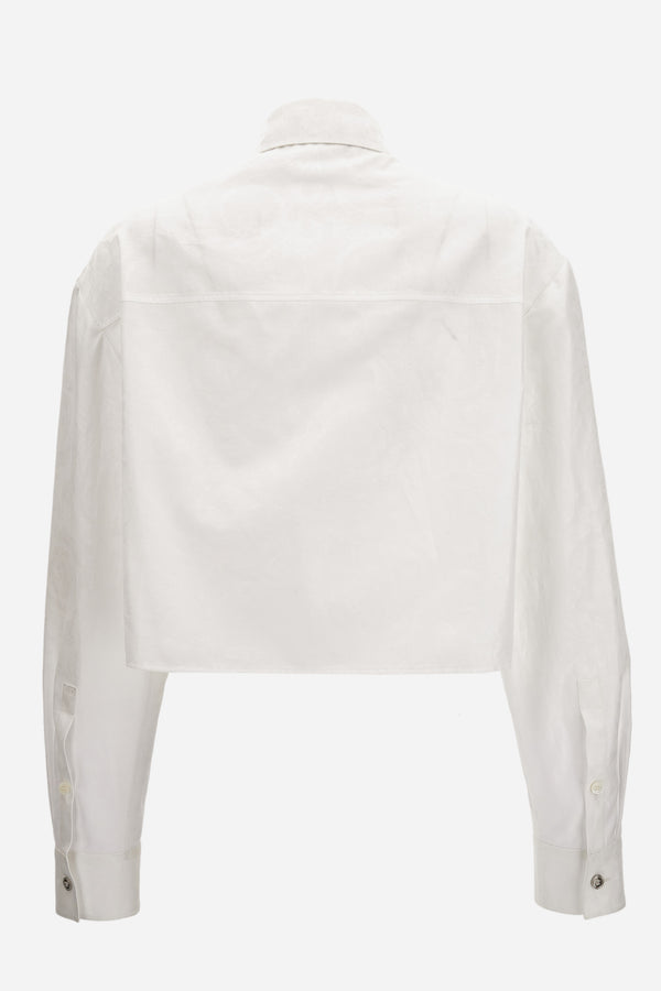 Informal Shirt In Baroque Cotton Poplin Fabric