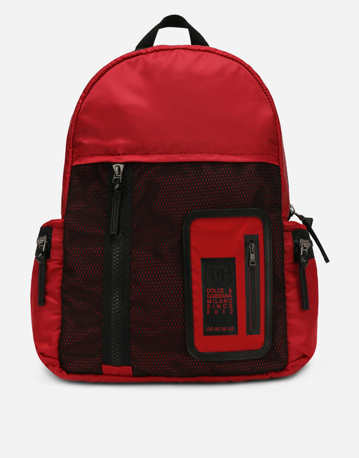 NYLON BACKPACK WITH DOLCE&GABBANA LOGO