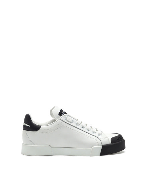 PORTOFINO SNEAKERS IN NAPPA LEATHER AND RUBBER TOE-CAP