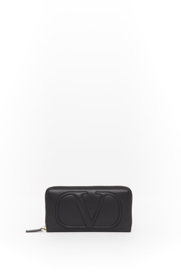 PORTAFOGLIO CON ZIP VLOGO WALK IN VITELLO 