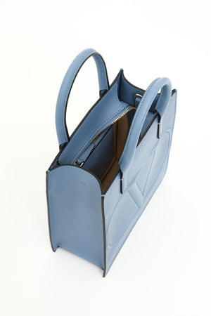 BORSA SHOPPING PICCOLA VLOGO WALK IN VITELLO 
