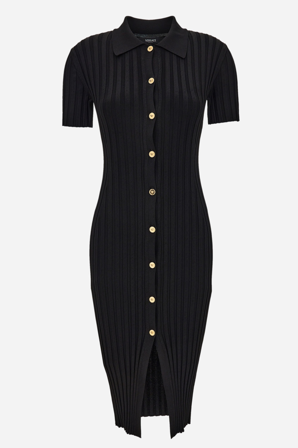 Knit Dress In Viscose Fine Ribs